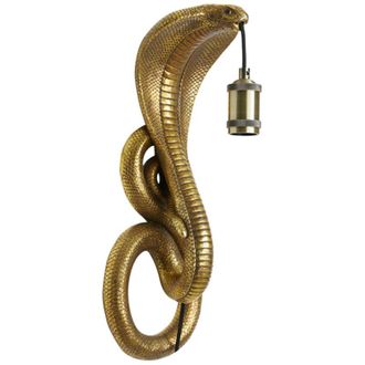 Light & Living Aplique De Pared - Snake - Bronce - Pl&aacute;stico - - Light&living