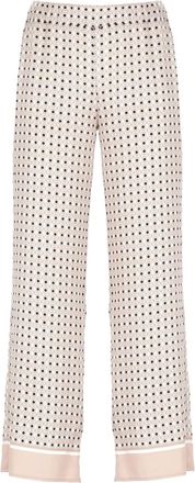 KANGRA Pantaloni dritti con stampa - Rosa