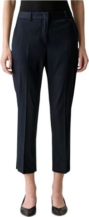 HUGO BOSS Dames, Broeken, Blauw, Maat: XL Katoen