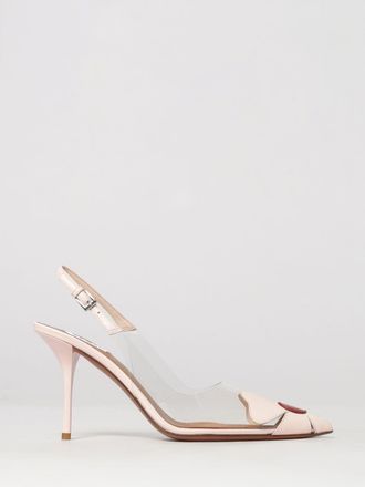 Alaia D&eacute;collet&eacute; slingback Bloom in PVC con motivo floreale e tacco a spillo
