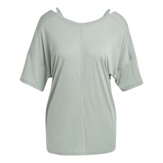 adidas (WMNS) adidas Yoga Studio Oversized T-Shirt Asia Sizing Green HR5078