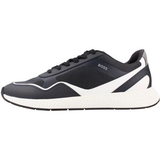 HUGO BOSS Schoenen, Heren, Blauw, 43 EU, Titanium Runn