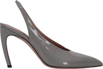 The Attico Grey Pointed Toe Pumps