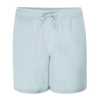 Jack Wills Herenswimshorts van gemiddelde lengte met geborduurd logo (Lichtblauw)