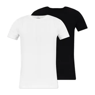Versace T-Shirts, male, White, Size: 2XL Cotton-Jersey Undershirt 2-Pack