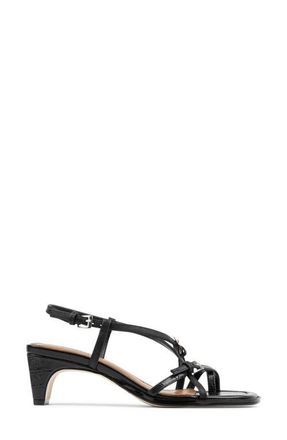 Donald J Pliner Daffney Strappy Sandal in Black at Nordstrom, Size 9.5