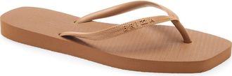 Arezzo Brizza Flip Flop in Beachsand at Nordstrom, Size X-Large