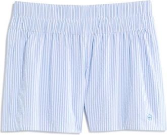 Vineyard Vines Sea Sode Harbor Seersucker Shorts in Seersucker-Jake Blue at Nordstrom, Size Xx-Small