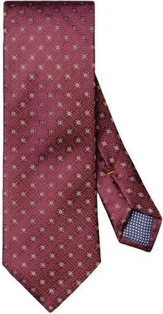 Eton Medallion Silk Tie in Medium Red at Nordstrom Rack