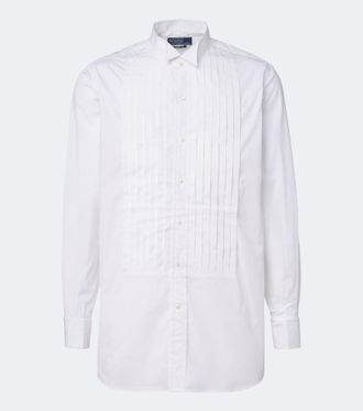 Polo Ralph Lauren Camisa de esmoquin de algod&oacute;n