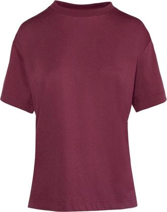 H&eacute;st Rhododendron T-shirt Jersey Tee - Dames - T-shirts - Paars - L - Katoen - Tops