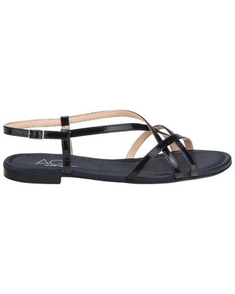 AGL Agl Summer Straps Patent Leather Sandal