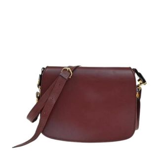 Cartier Pre-owned Cross Body Bags, female, Red, Size: ONE SIZE Pre-owned Leather Shoulder Bag