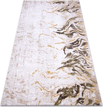 RugsX Rugsx - Alfombra Acr&iacute;lica Dizayn 123 Beige / Amarillo Beige 80x300 Cm