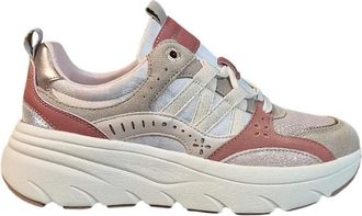Twinset Running Sneakers - Dames - Sneakers - Roze - 41 EU - Leer - Schoenen