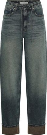 Gestuz Loose-fit Jeans - Dames - Loose Fit Jeans - Blauw - W28 - Jeans