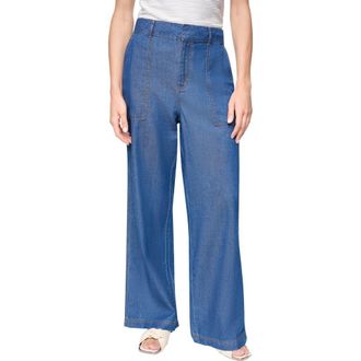 DKNY Crosby Straight Leg Jeans in Crosby Wash at Nordstrom Rack, Size 00