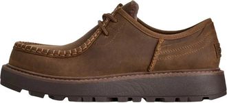 UGG Loften Schoenen - Heren - Veterschoenen - Bruin - 45 EU - Wol - Schoenen