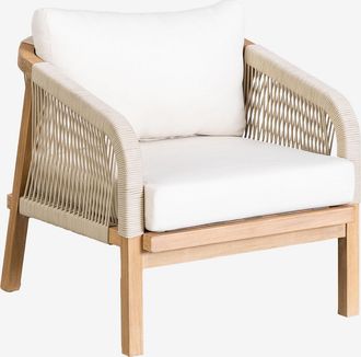 Sklum Sklum - Sill&oacute;n En Madera De Acacia Dubai