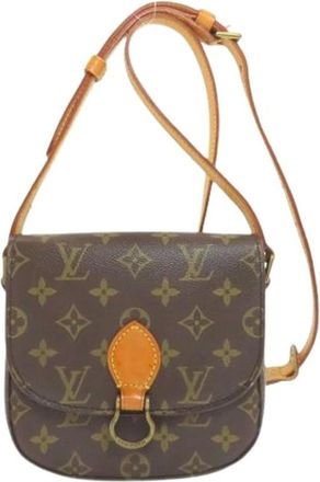 Louis Vuitton Pre-owned Cross Body Bags, female, Brown, Size: ONE SIZE Pre-owned Vintage Monogram Shoulder Bag