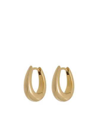 Tom Wood Liz hoop earrings - Gold