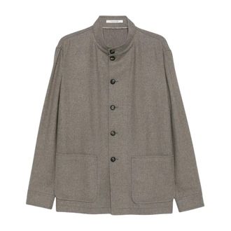 Tagliatore Heren, Jassen, Grijs, Maat: 2XL Wol