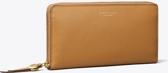 Tory Burch Womens Romy Zip Continental Wallet, One Size