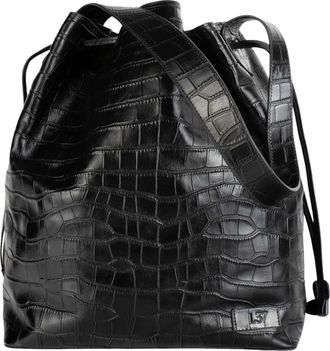 L37 Urban Nomad - Dames - Schoudertassen - Zwart - ONE Size - Leer - Tassen