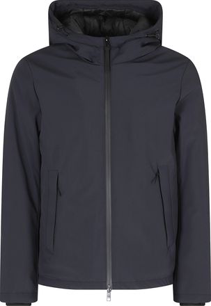 People of Shibuya Short Soft Shell Jacket With Hood And Technical Features