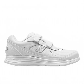 New Balance Womens Walking 577 Hook And Loop Walking Shoe In White