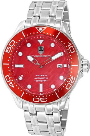 Torino Carrero Avatar Automatic Red Dial Mens Watch C1S6161RDJ