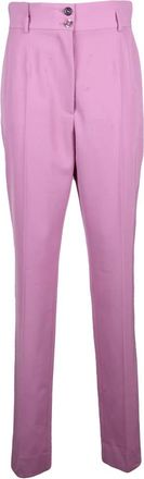 Dolce & Gabbana Dames, Broeken, Roze, Maat: L Poliester