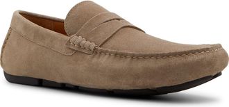 Brooks Brothers Jefferson Driving Loafer in Dark Beige at Nordstrom, Size 13