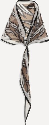 Brunello Cucinelli Silk tropical Print Bandeau Female UNI