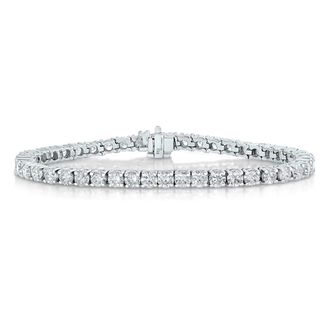 Vir Jewels 2 cttw Lab Grown Diamond Tennis Bracelet in 14K White Gold 7 Inch For Women