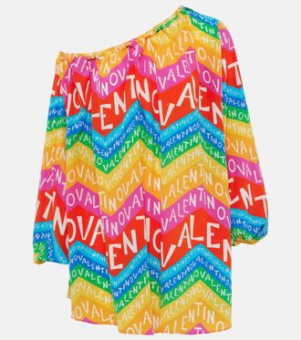 Valentino Miniabito Valentino Chevron 24 in seta