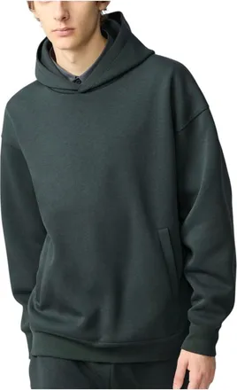 Uniqlo Sweat Oversized Hoodie Dark Green 482309-58