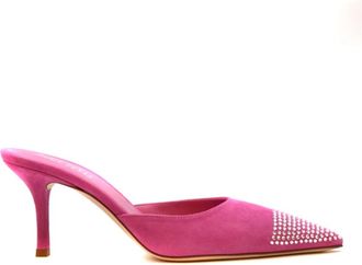 PARIS TEXAS Heeled Mules - Dames - Muiltjes - Roze - 36 EU - Schoenen