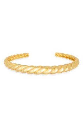 Nordstrom Rack Twist Cuff Bracelet in Gold at Nordstrom Rack