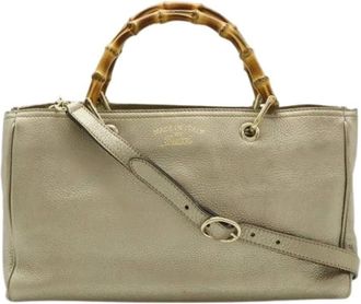 Gucci Borsa Vintage Pre-owned in Bamboo - - Pre-owned - Donna - Beige - ONE SIZE