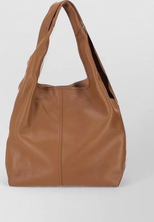 Ami leather hobo bag