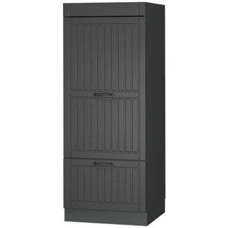 Vicco Armario Para Microondas Fame-line, Gris Oscuro, 60 Cm, Vicco