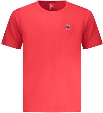 Converse Grigio Katoenen Heren T-shirt