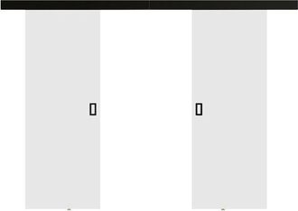 Mirjan24 Puerta Corredera Dover 198, Blanco