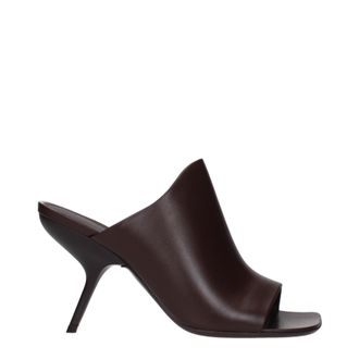 Ferragamo Era Mujers Sandalias Marr&oacute;n/Testa Di Moro Piel