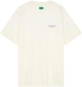 Flaneur Sound & Design Studio Member T-Shirt - Heren - T-shirts - Wit - M - Katoen - Tops