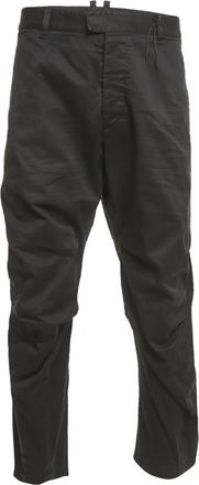 Dsquared2 Broek met riemlussen - Zwart
