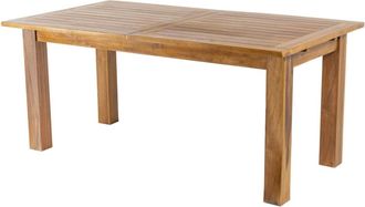 ED&Egrave;N JARD&Iacute; Mesa de exterior extensible de madera de teca 180 a 240 cm