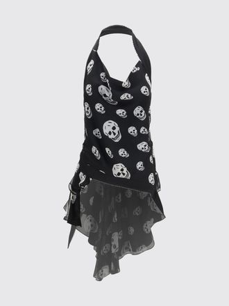 Alexander McQueen Scarf Woman color Black