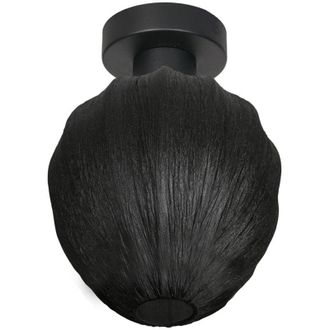 Steinhauer Steinhauer - plafón - Bloeba - negro - metal textil - Ø 25cm